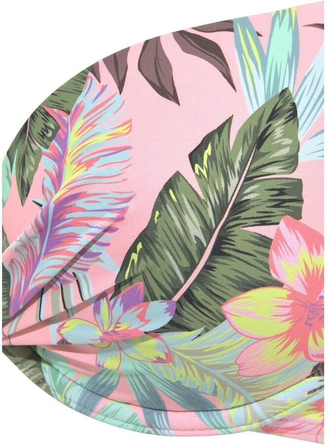 S.Oliver RED LABEL Beachwear Bikinitop met beugels AZALEA in tropische print - Foto 4