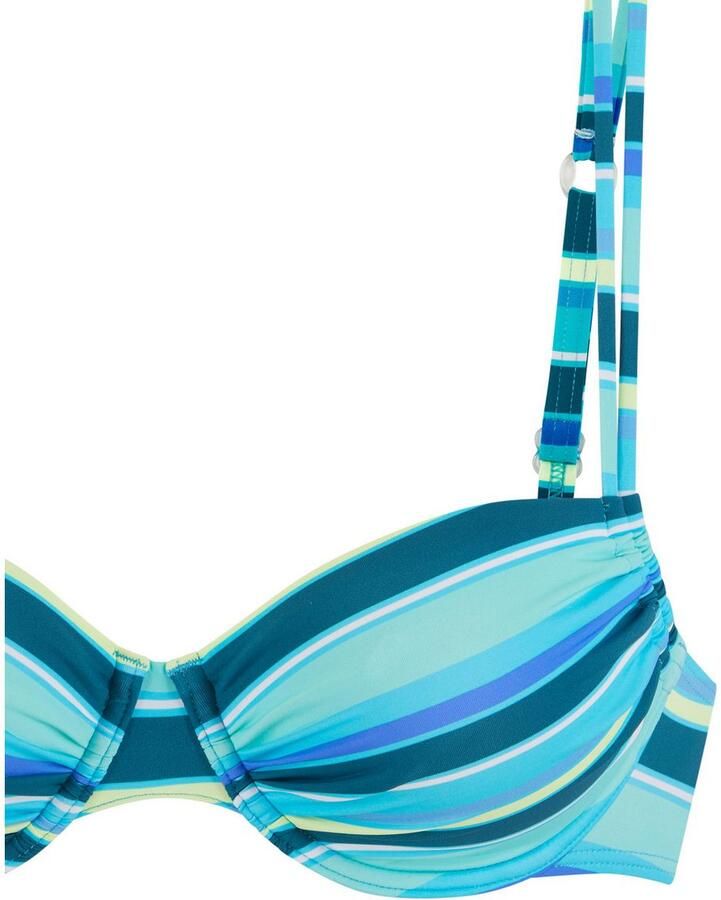 S.Oliver RED LABEL Beachwear Bikinitop met beugels Fun in een trendy streepdessin - Foto 2