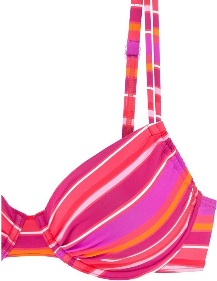 S.Oliver RED LABEL Beachwear Bikinibroekje zij-reguleerbaar en met trendy streepdesign - Foto 3