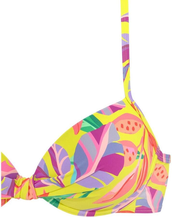 S.Oliver RED LABEL Beachwear Bikinitop met beugels Mallorca met aangerimpeld midden - Foto 2