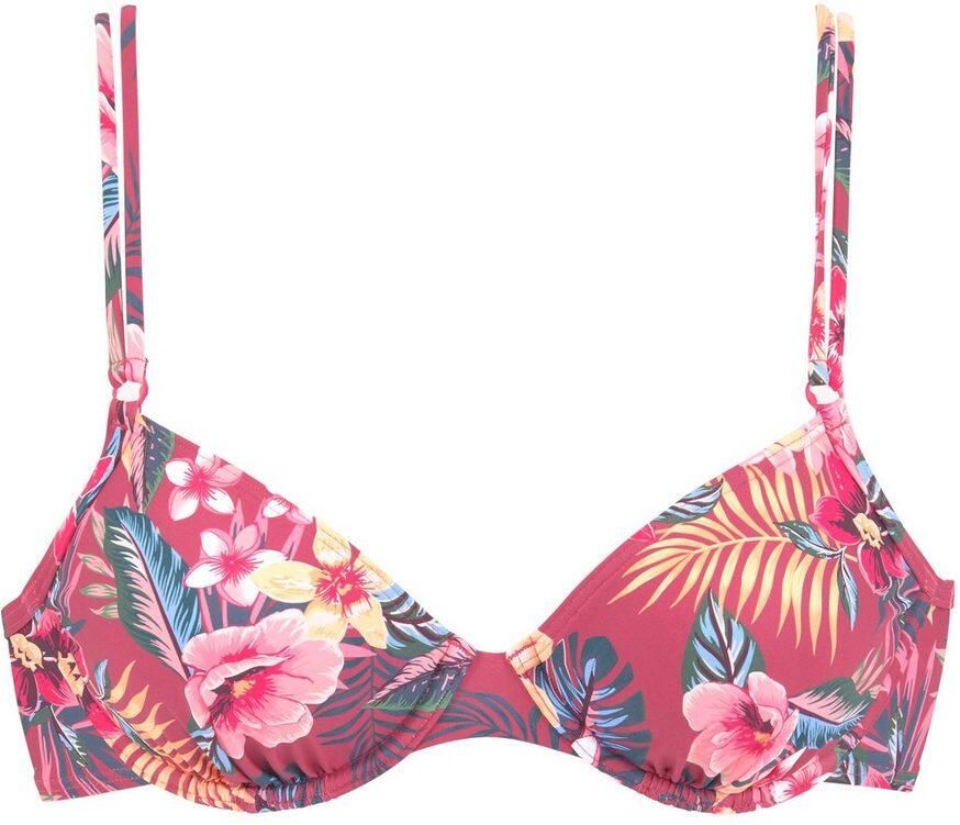 S.Oliver RED LABEL Beachwear Bikinitop met beugels MARIKA met sierringetjes
