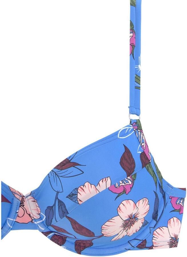 S.Oliver RED LABEL Beachwear Bikinitop met beugels Maya met dubbele bandjes en gebloemd design - Foto 2