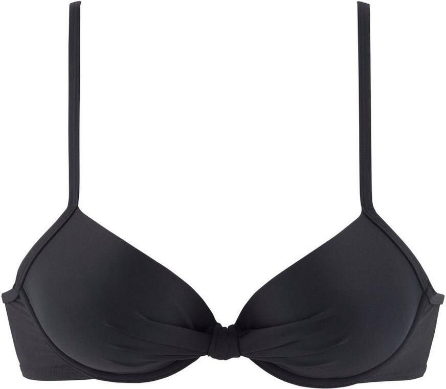 S.Oliver RED LABEL Beachwear Bikinitop met beugels Spain met aangerimpeld midden