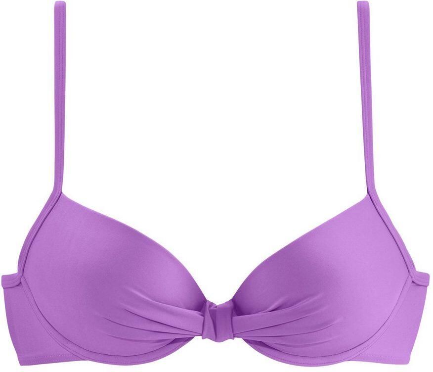 S.Oliver RED LABEL Beachwear Bikinitop met beugels Spain met aangerimpeld midden