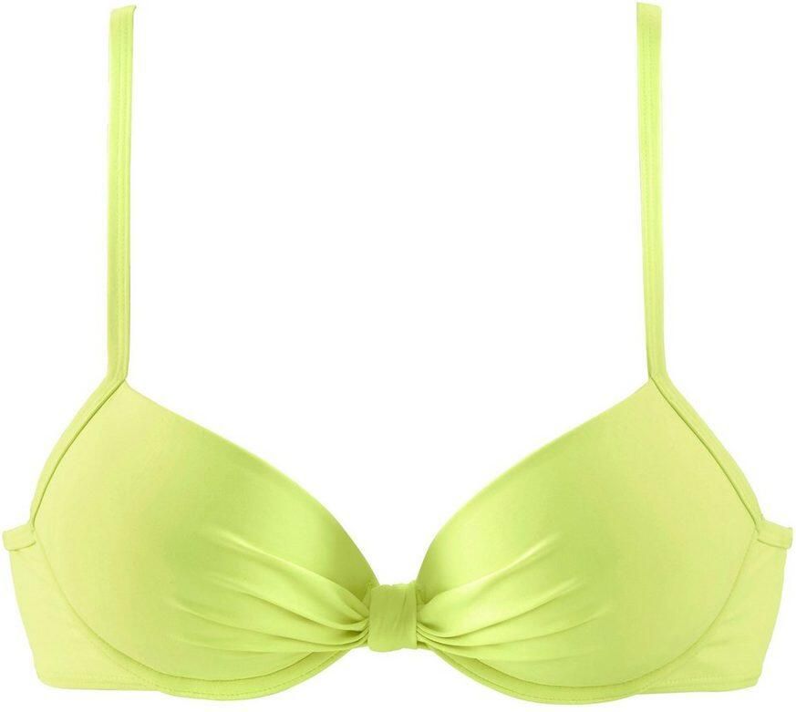 S.Oliver RED LABEL Beachwear Bikinitop met beugels Spain met aangerimpeld midden