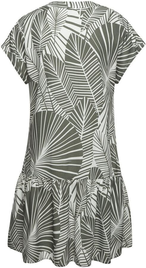 S.Oliver RED LABEL Beachwear Blousejurk met bladdessin - Foto 4