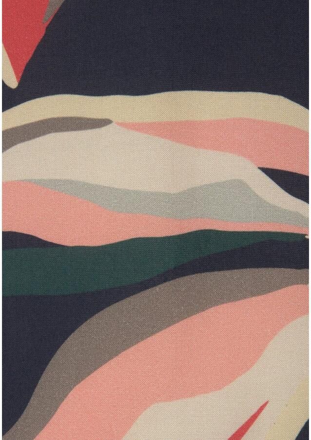 S.Oliver RED LABEL Beachwear Blousejurk met volant aan de rok korte zomerjurk strandjurk - Foto 2