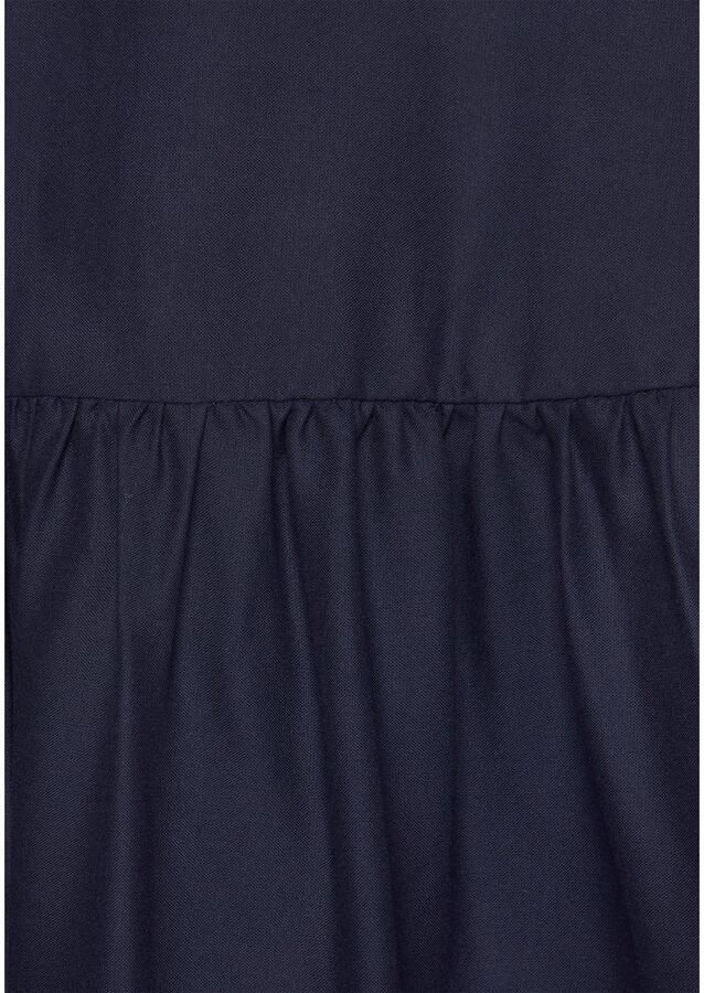 S.Oliver RED LABEL Beachwear Blousejurk met volants op de rok tuniekjurk zomerjurk basic