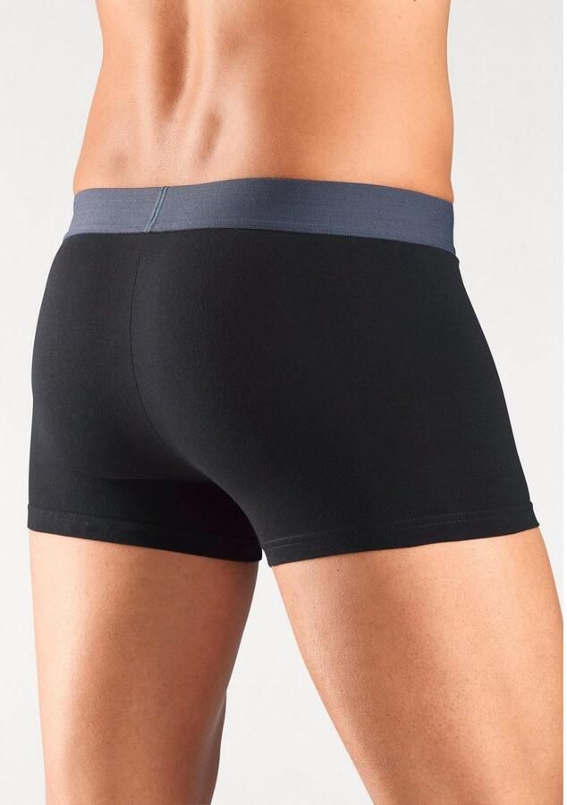 S.Oliver RED LABEL Beachwear Boxershort voor heren met contrastkleurige weefband (set 4 stuks) - Foto 2