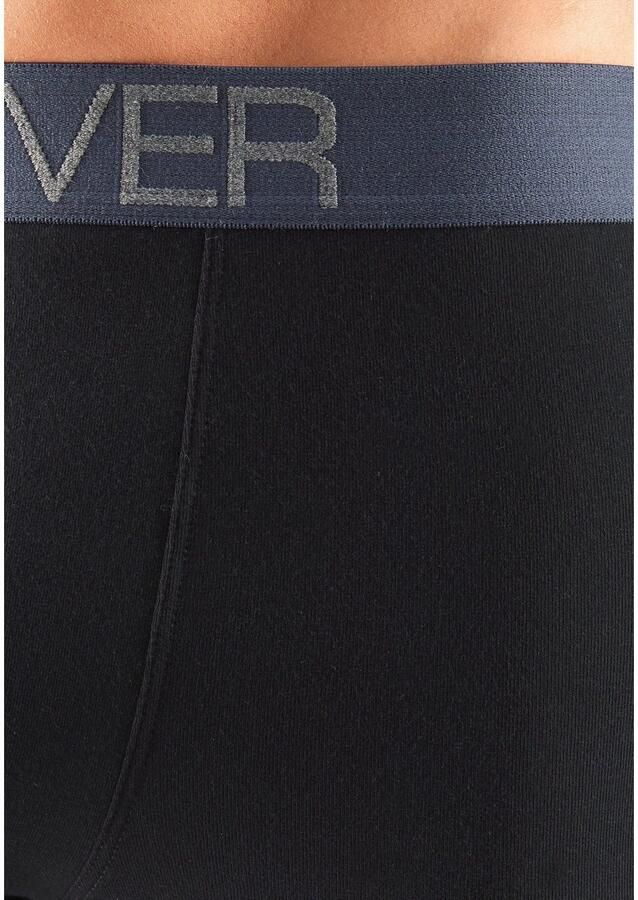 S.Oliver RED LABEL Beachwear Boxershort voor heren met contrastkleurige weefband (set 4 stuks)