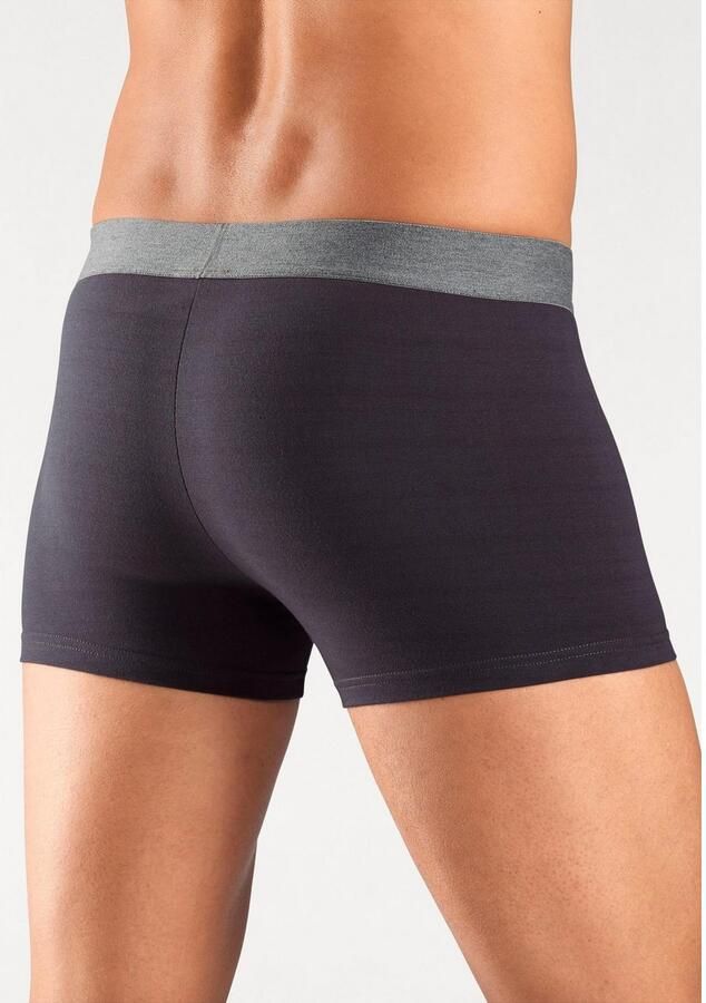 S.Oliver RED LABEL Beachwear Boxershort voor heren met contrastkleurige weefband (set 4 stuks) - Foto 2