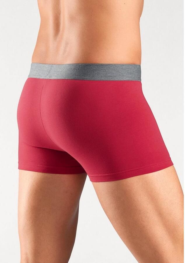 S.Oliver RED LABEL Beachwear Boxershort voor heren met contrastkleurige weefband (set 4 stuks) - Foto 2