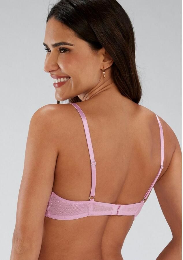 S.Oliver RED LABEL Beachwear Bralette-bh Charlotte zonder beugels gemaakt van tule in een subtiele look met stippen lingerie - Foto 2