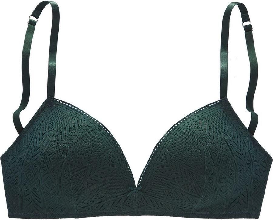 S.Oliver RED LABEL Beachwear Bralette-bh FABIENNE zonder beugel van grafisch kant lingerie - Foto 3