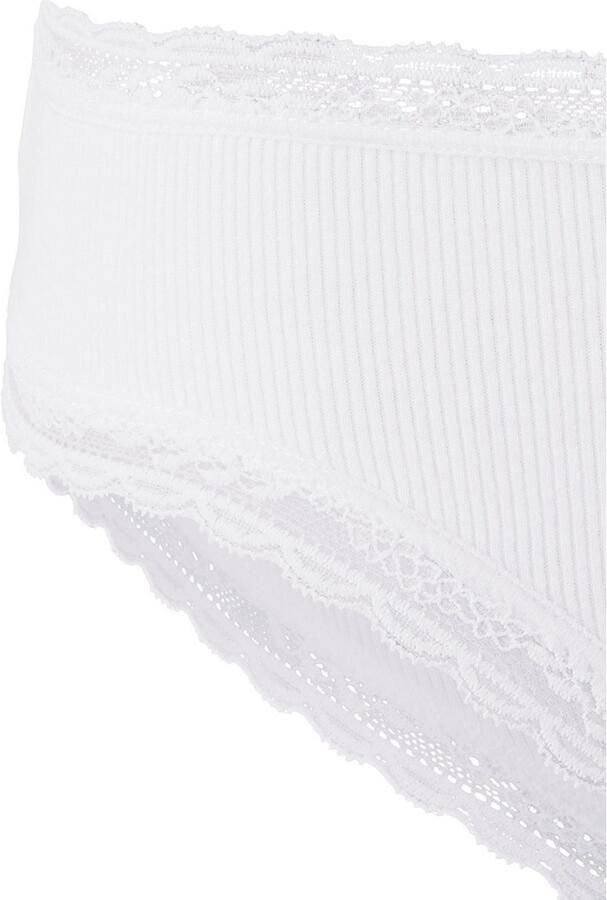 S.Oliver RED LABEL Beachwear Brazilian slip met modieus kant van katoenmix (set 2 stuks) - Foto 2