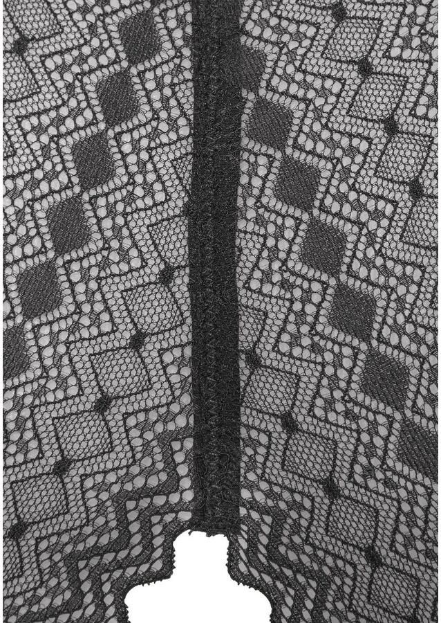 S.Oliver RED LABEL Beachwear Bustier gemaakt van stretchkatoen met grafisch kant - Foto 2