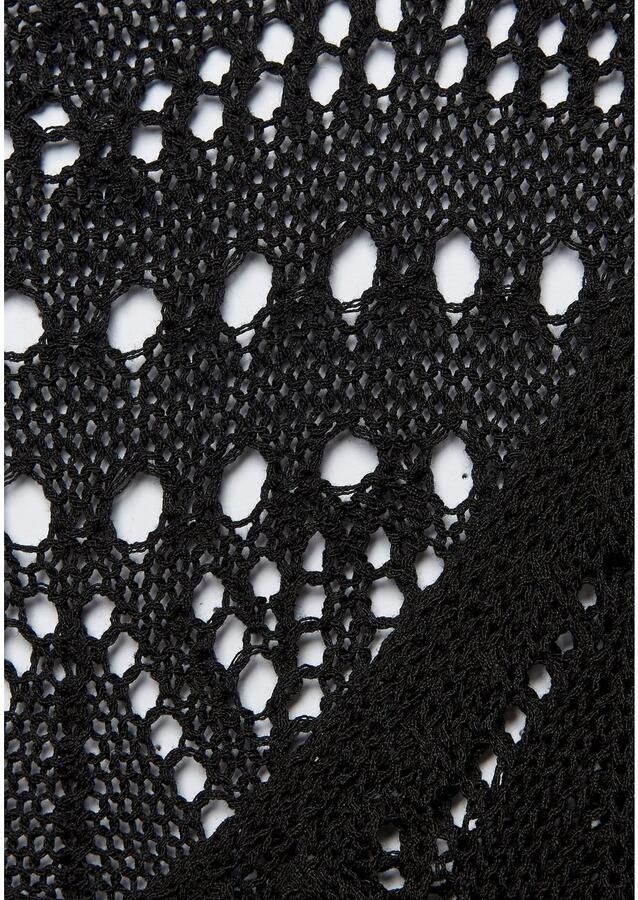 S.Oliver RED LABEL Beachwear Gebreide top met semi-transparant ajourpatroon strandtop met gaatjespatroon - Foto 2