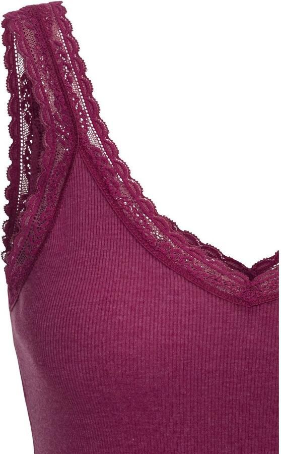 S.Oliver RED LABEL Beachwear Hemd van fijnrib ondershirt van een katoenmix - Foto 6