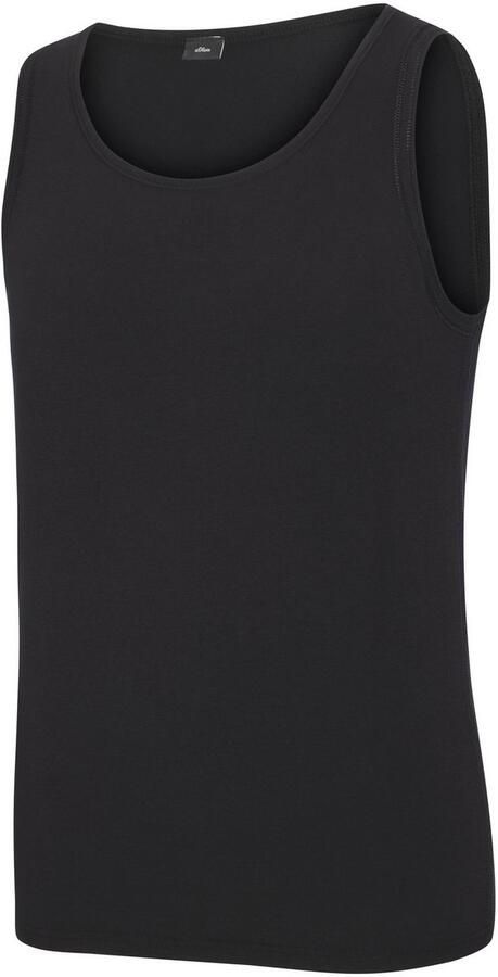 S.Oliver RED LABEL Beachwear Hemd zonder mouwen met overlock-naden van katoenmix (1 stuk) - Foto 6