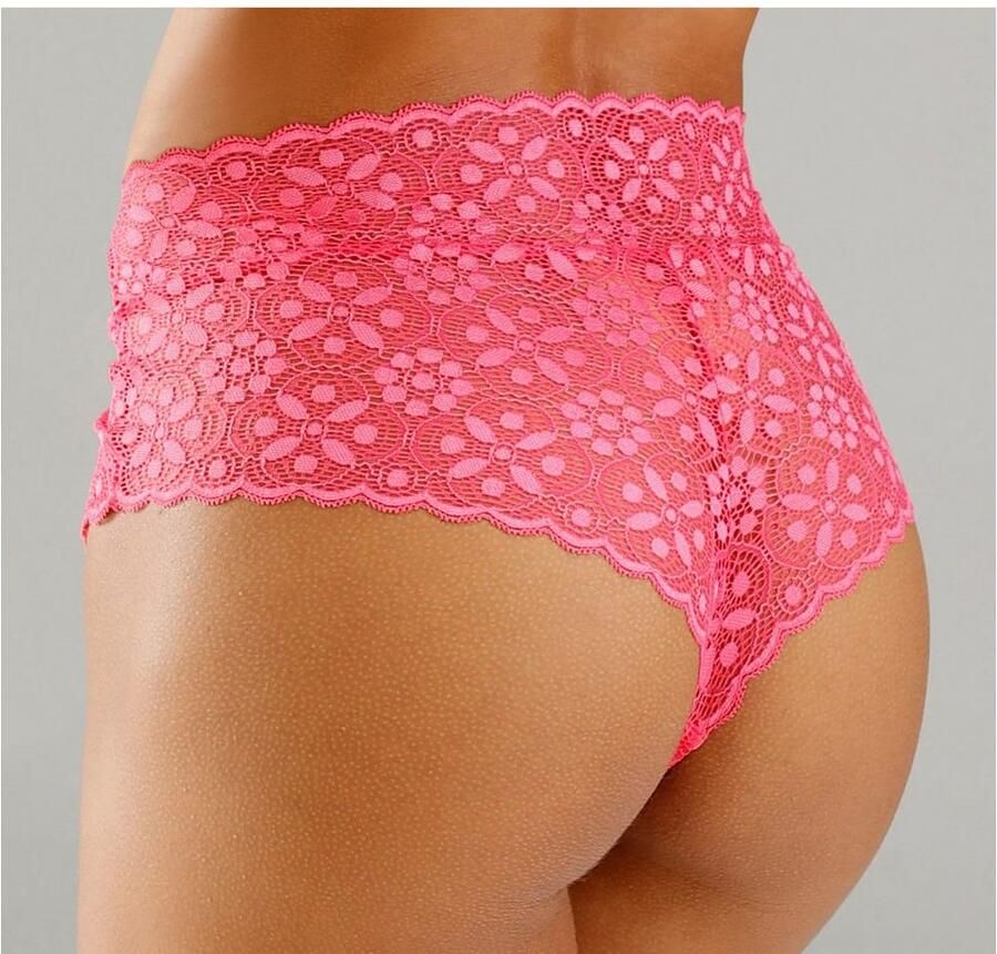 S.Oliver RED LABEL Beachwear High-waist-slip AMELIE van prachtige kant