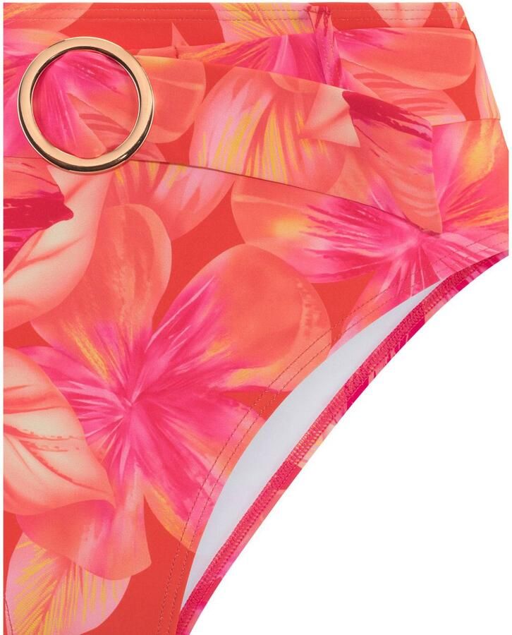 S.Oliver RED LABEL Beachwear Highwaist-bikinibroekje JAYCE met brede riem