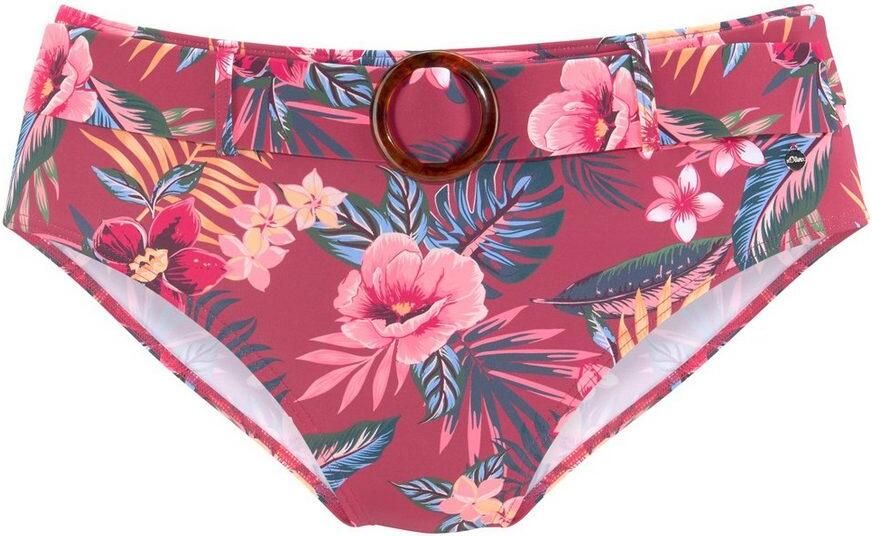 S.Oliver RED LABEL Beachwear Highwaist-bikinibroekje MARIKA met een afneembare riem - Foto 6