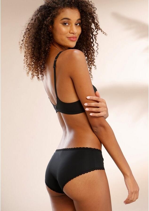 S.Oliver RED LABEL Beachwear Hipster Camille met fijne kanten rand - Foto 3