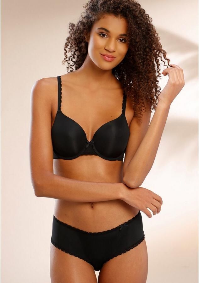 S.Oliver RED LABEL Beachwear Hipster Camille met fijne kanten rand - Foto 4