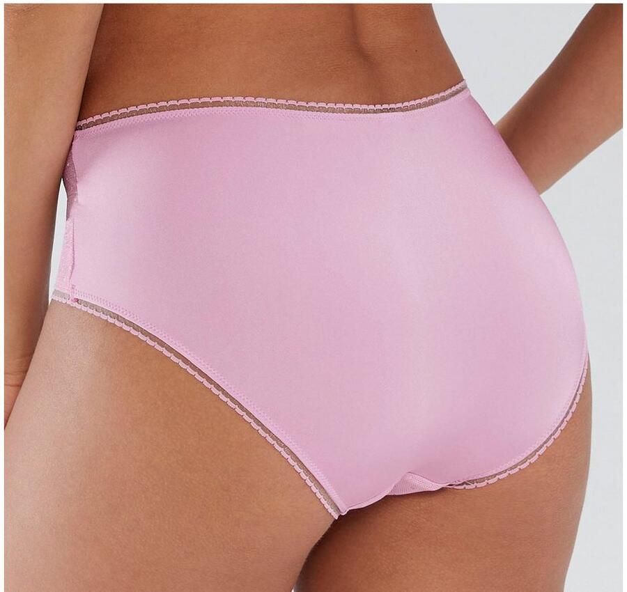 S.Oliver RED LABEL Beachwear Hipster Charlotte van fijne tule in stippen-look