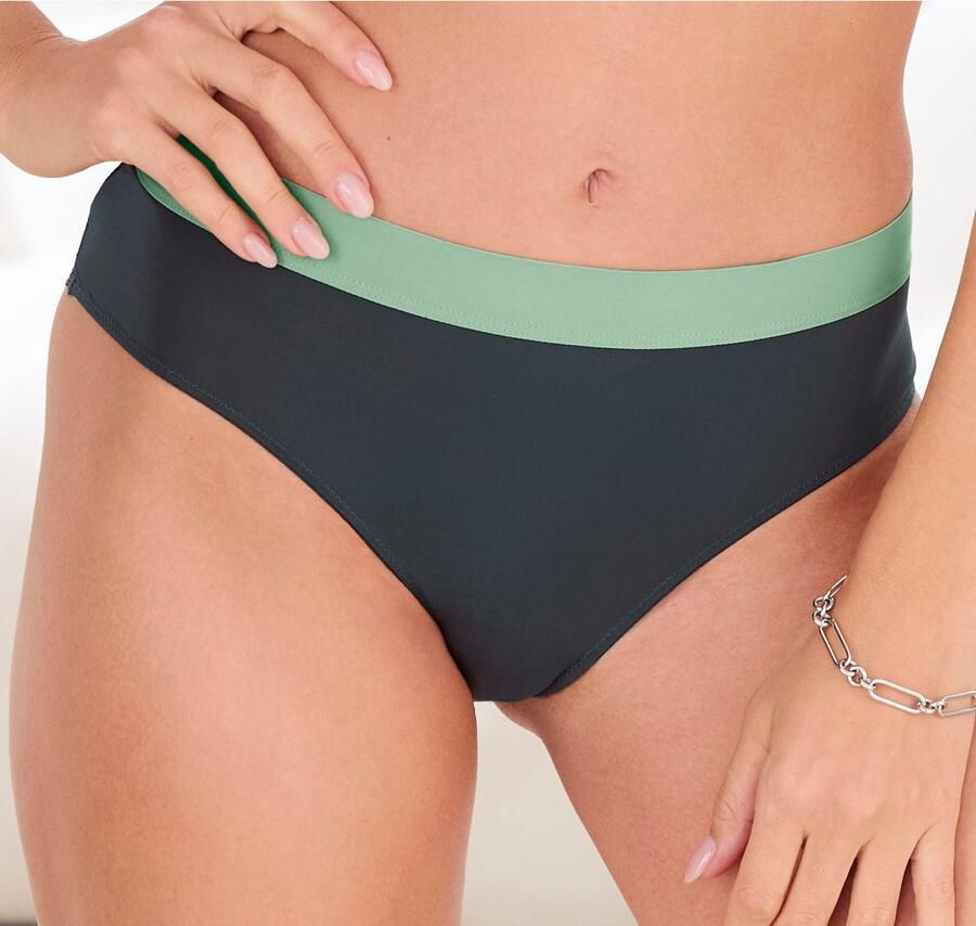 S.Oliver RED LABEL Beachwear Hipster Cle ce achterkant met mooie grafische kant - Foto 3