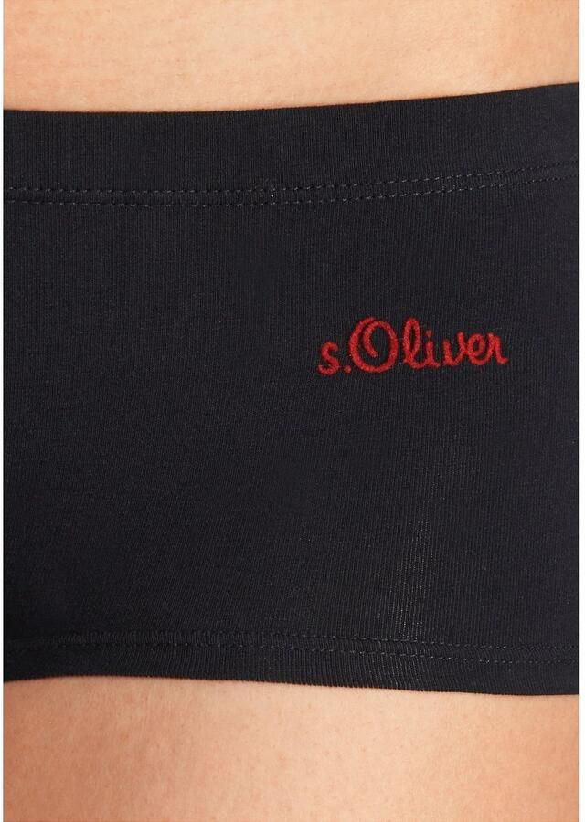 S.Oliver RED LABEL Beachwear Hipster elastische katoenkwaliteit (3 stuks)