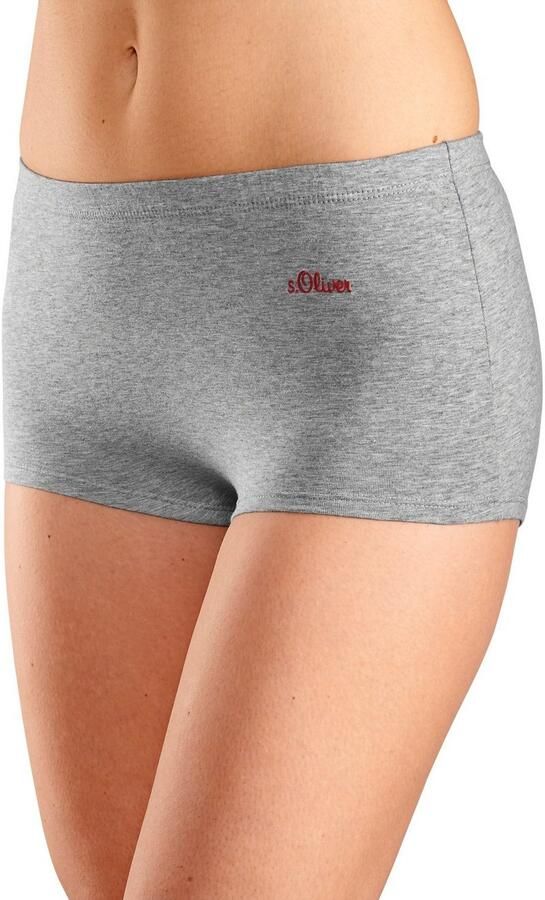 S.Oliver RED LABEL Beachwear Hipster elastische katoenkwaliteit (3 stuks) - Foto 3