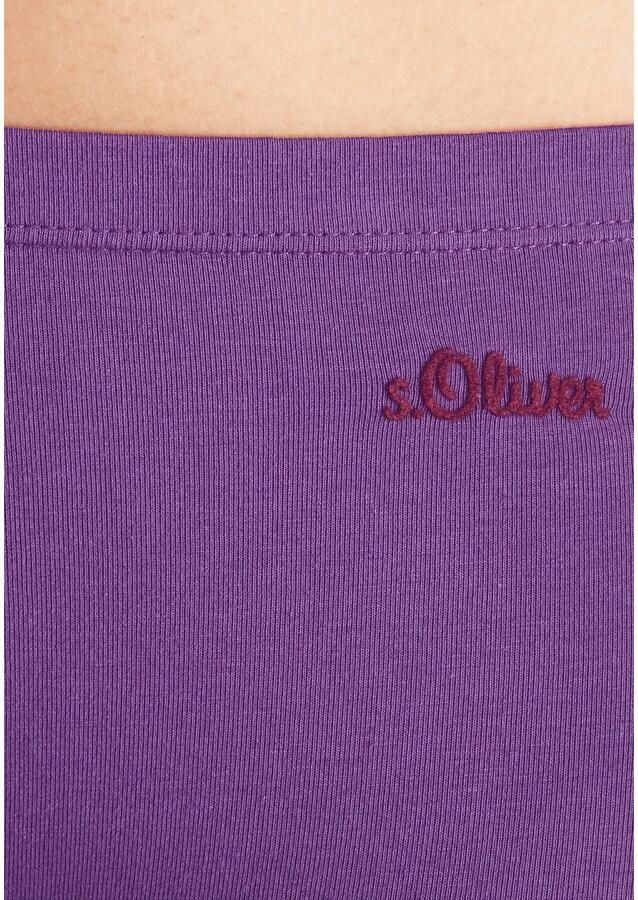 S.Oliver RED LABEL Beachwear Hipster elastische katoenkwaliteit (3 stuks)