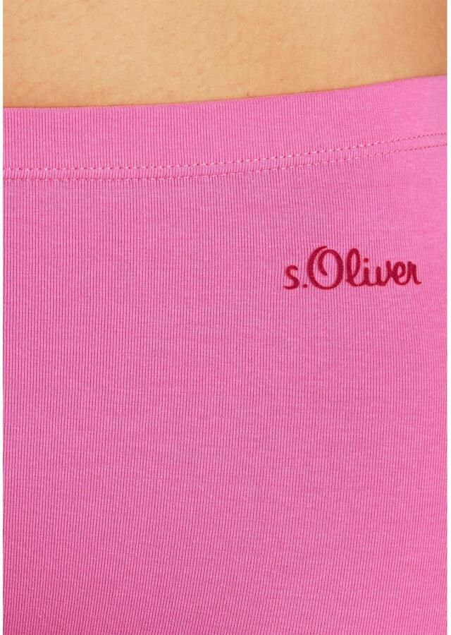 S.Oliver RED LABEL Beachwear Hipster elastische katoenkwaliteit (3 stuks)