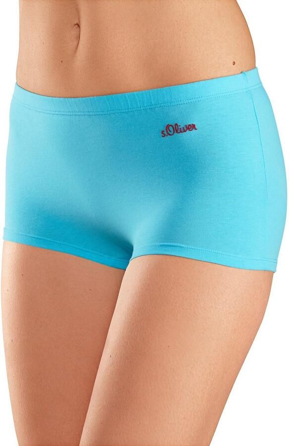 S.Oliver RED LABEL Beachwear Hipster elastische katoenkwaliteit (3 stuks) - Foto 3