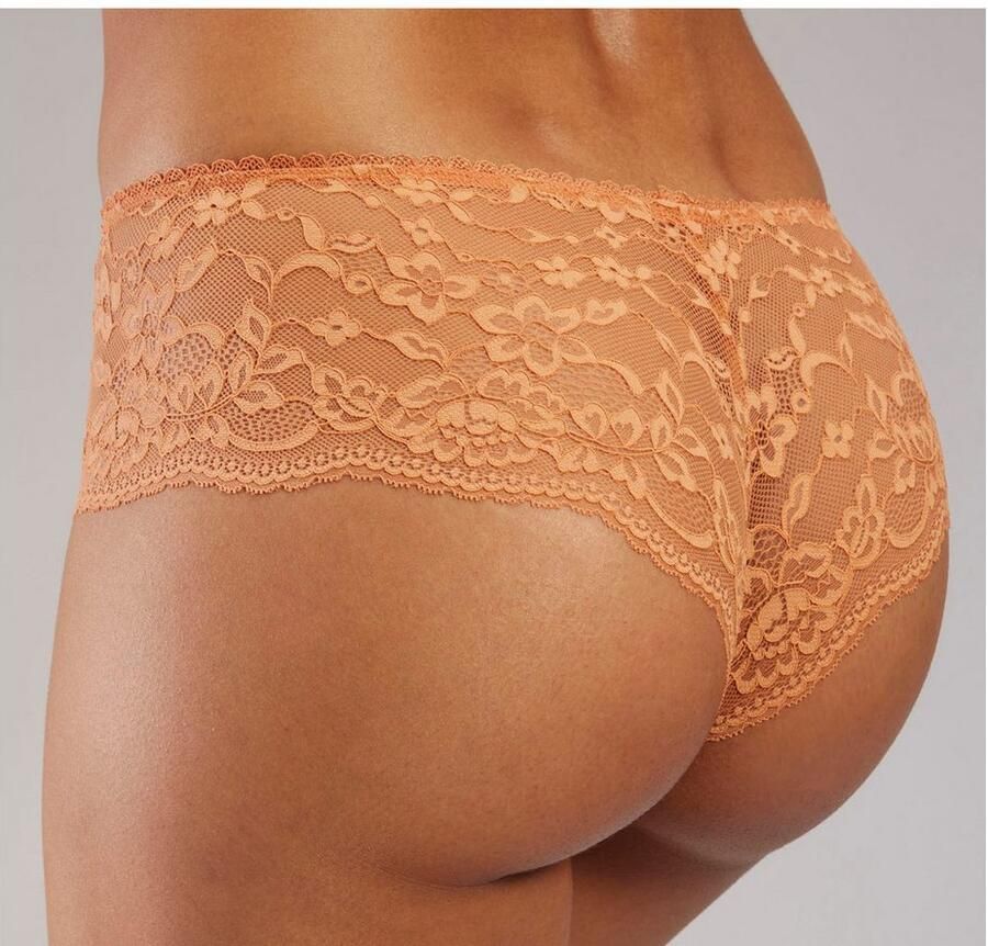 S.Oliver RED LABEL Beachwear Hipster Livie met fijne jacquardkant en zacht mesh - Foto 2