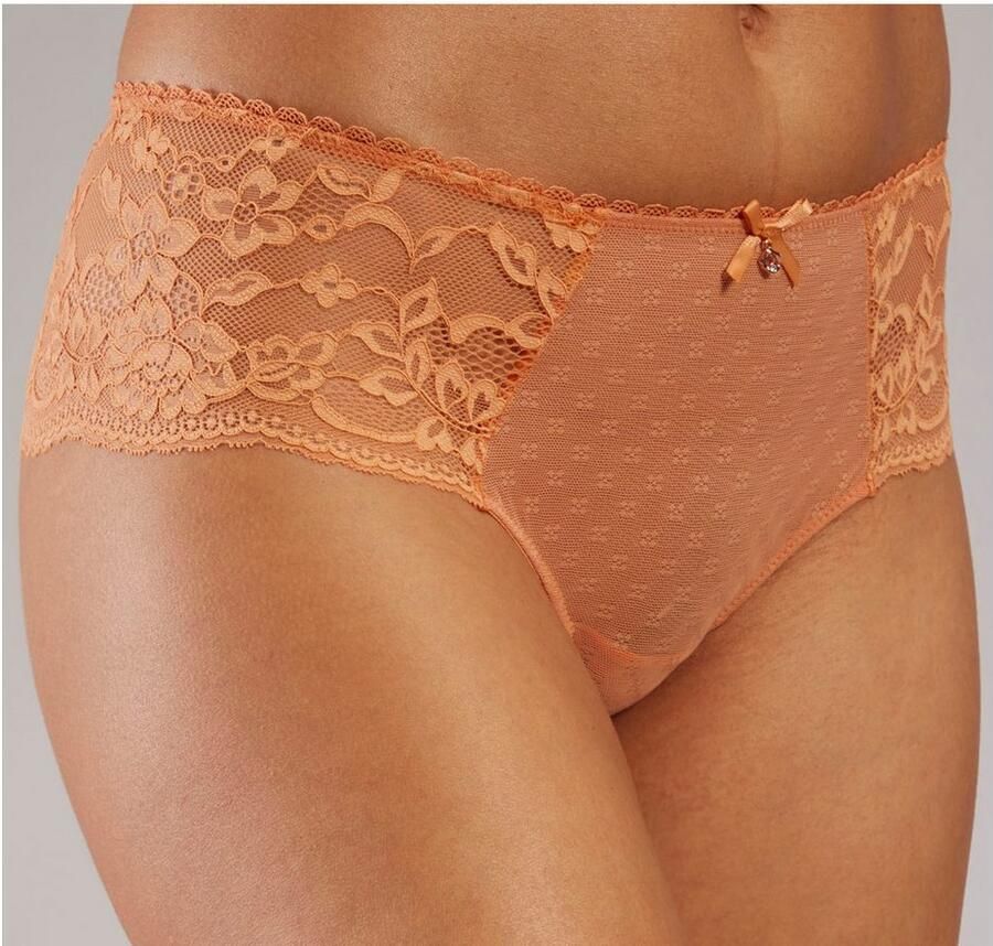 S.Oliver RED LABEL Beachwear Hipster Livie met fijne jacquardkant en zacht mesh - Foto 3