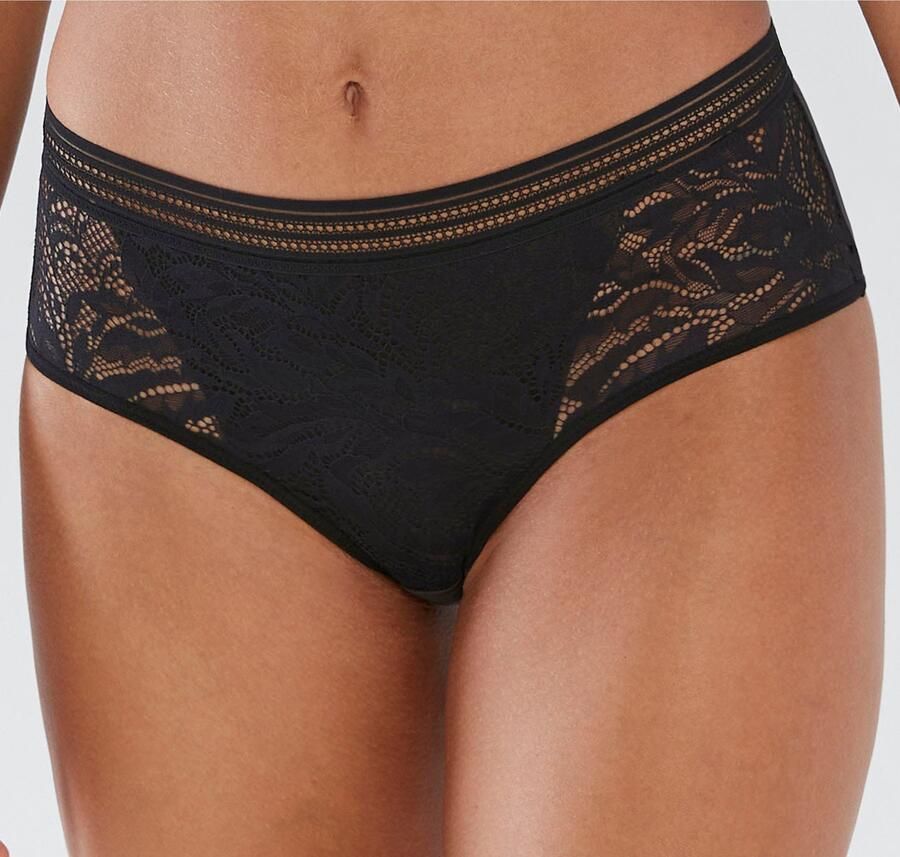 S.Oliver RED LABEL Beachwear Hipster uit transparante kant en zacht microtouch-materiaal - Foto 4