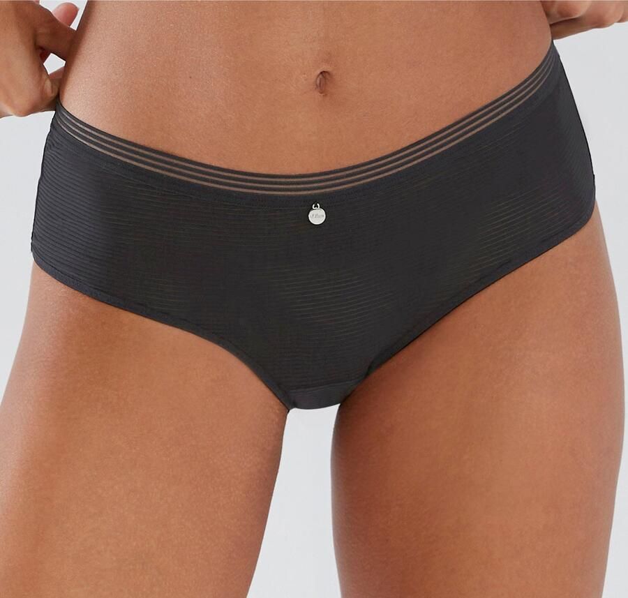 S.Oliver RED LABEL Beachwear Hipster Zoè van modieuze kant in grafische look - Foto 4