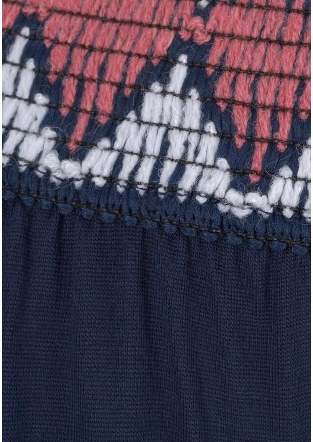 S.Oliver RED LABEL Beachwear Jerseyrok met volants luchtige midirok zomerrok