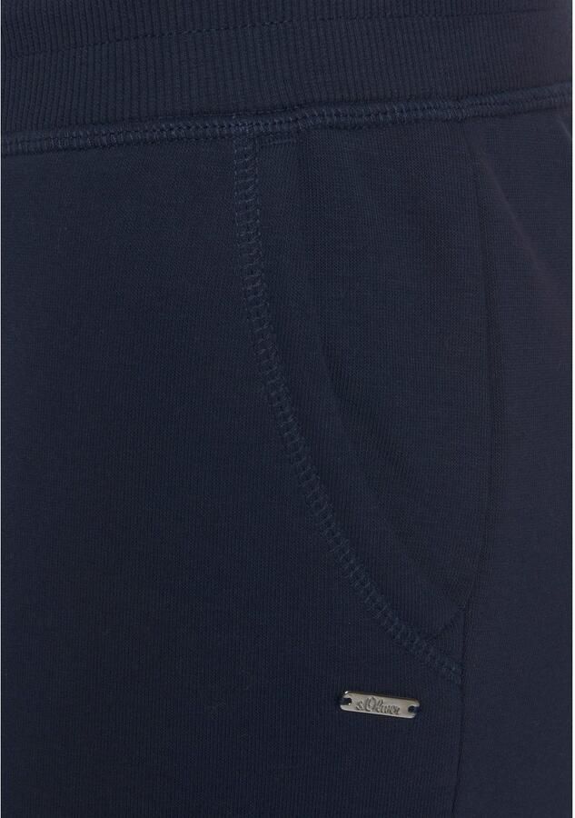 S.Oliver RED LABEL Beachwear Joggingbroek met noorse patroon details loungepak - Foto 3