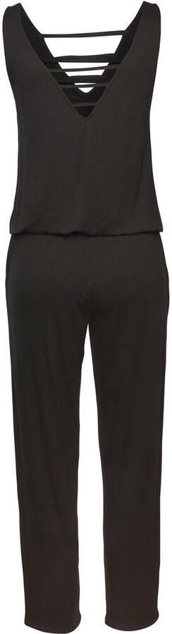 S.Oliver RED LABEL Beachwear Jumpsuit met versierde halslijn elastische jumpsuit met zakken - Foto 4