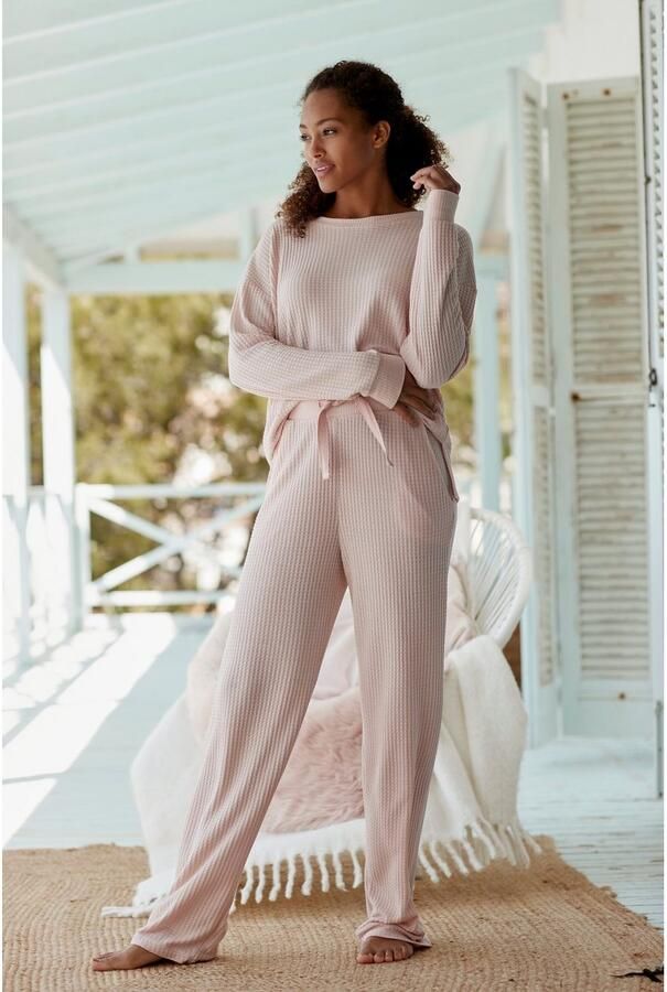 S.Oliver RED LABEL Beachwear Loungebroek Loungewear loungepak - Foto 5