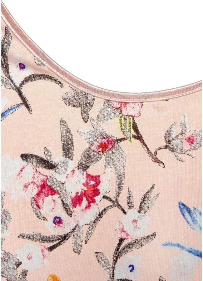S.Oliver RED LABEL Beachwear Nachthemd met bloemmotief