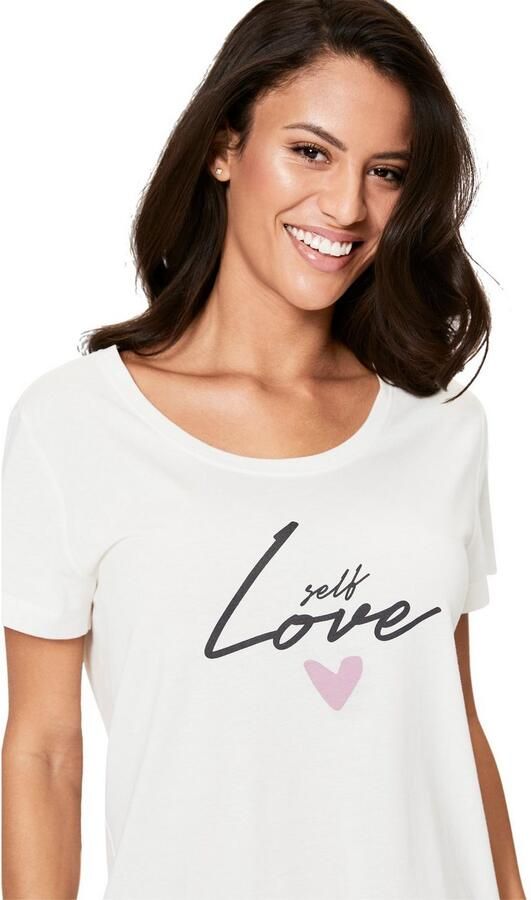 S.Oliver RED LABEL Beachwear Nachthemd met hartmotieven - Foto 3