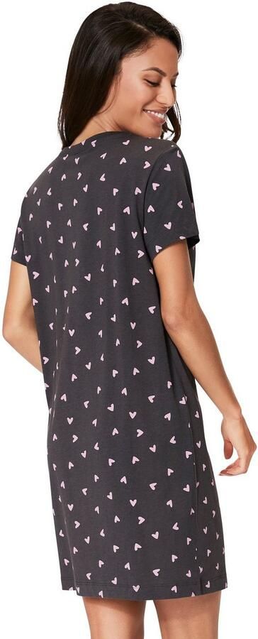 S.Oliver RED LABEL Beachwear Nachthemd met hartmotieven - Foto 5