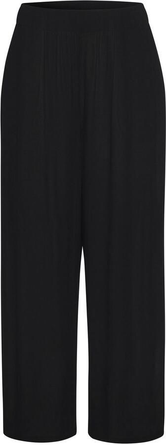 S.Oliver RED LABEL Beachwear Palazzobroek met brede elastische band en zakken luchtige stofbroek van crepe-kwaliteit - Foto 8