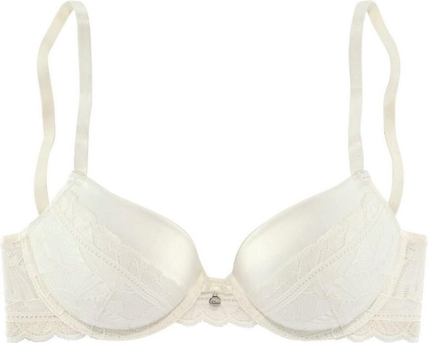 S.Oliver RED LABEL Beachwear Push-up-bh Adèle met grafisch kant en metalen accessoire lingerie - Foto 4