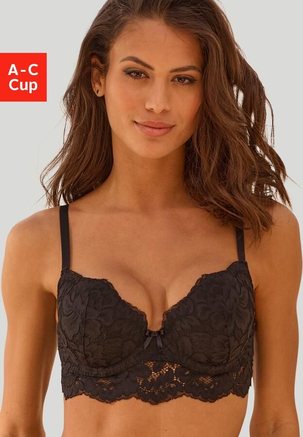 S.Oliver RED LABEL Beachwear Push-up-bh Charline met verlengde onderbusteband van kant dessous - Foto 5