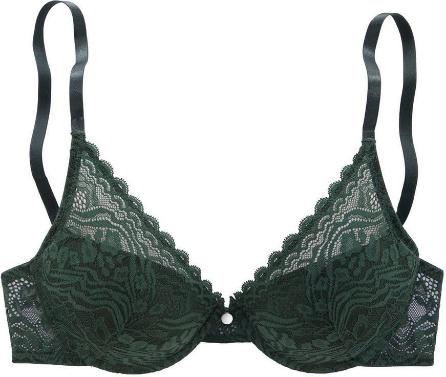 S.Oliver RED LABEL Beachwear Push-up-bh Danielle van stijlvol transparante kant in gebloemde look dessous - Foto 4